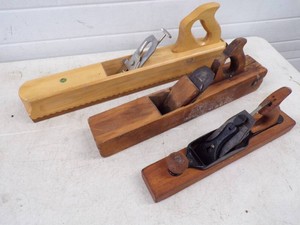 3 Vintage Wood Planes