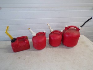 4 Gas Cans