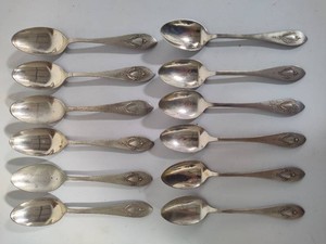 Sterling Spoons - Lunt Mount Vernon Pattern