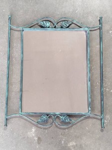 Wrought Iron Mirror
