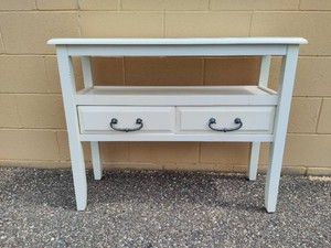 Two Drawer Entry Table