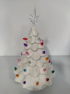 Ceramic Lighted Holiday Tree