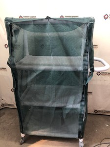 87015 - Royal Basket PVC Linen Cart with Mesh Covering