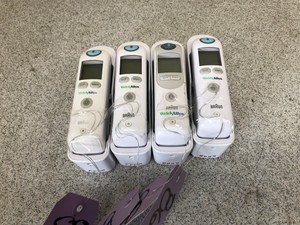 86962 - Lot of 4x Welch Allyn Braun ThermoScan PRO 6000 Ear Thermometer