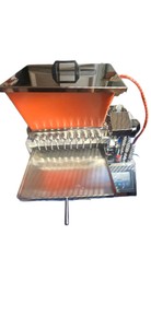 ZONESUN ZS-GD10 SEMI- AUTOMATIC CANDY GUMMY FILLING MACHINE CHOCOLATE MAKING MACHINE
