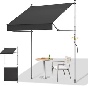 $116 HOMEDEMO Manual Retractable Awning 79W
