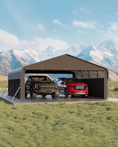 $1385 Garvee 20'x20'x10' Metal Car Port for 2 Cars