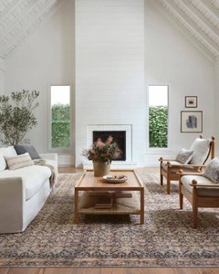 $204 Loloi Amber Lewis Billie Rug 6x9 Black