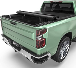 $175 LEDKINGDOMUS Soft Roll Up Tonneau Cover 58