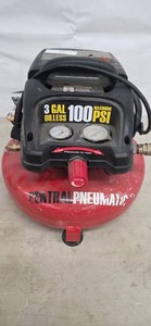 Central Pneumatic 95275 3-Gallon Oil-Less Air Compressor 100 PSI