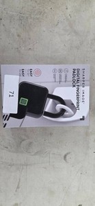 Sharper Image Digital Fingerprint Padlock