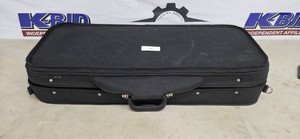 Black Padded String Instrument Case With Shoulder Strap