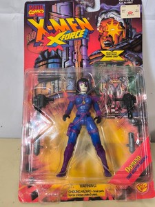 Vintage 1995 Marvel X-Men X-Force Domino figure