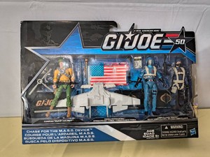 G.I. Joe 50th Anniversary Chase for the M.A.S.S. Device 3 pack action figure set