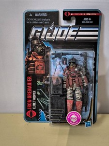 G.I. Joe Pursuit of Cobra 30th Anniversary Iron Grenadier figure