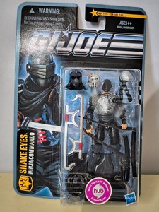 G.I. Joe Pusuit of Cobra Artic Threat Snake Eyes figure