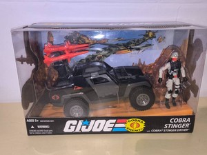 G.I. Joe Cobra Stinger with Stinger Driver