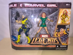 Marvel Legends Cable & Marvel Girl Figurines