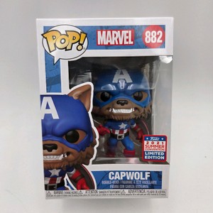 Funko Pop Marvel Capwolf #882 2021 Summer Convention Limited Edition