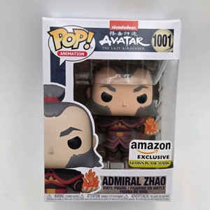 Funko Pop Avatar The Last Airbender Admiral Zhao #1001 Amazon Exclusive Glow in the Dark