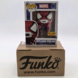 Funko Pop Marvel Doppelganger Spider-Man #961 Hot Topic Exclusive woriginal factory box