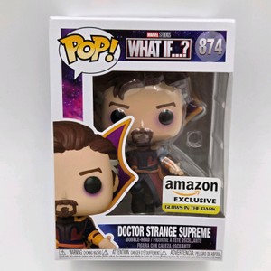Funko Pop Marvel What If... Doctor Strange Supreme #874 Amazon Exclusive Glow in the Dark