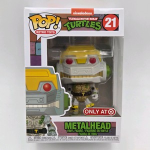 Funko Pop Retro Toys TMNT Metalhead #21 Target Exclusive Vinyl Figure