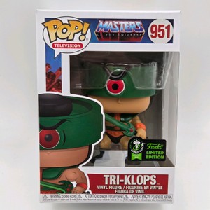 Funko Pop Masters of the Universe Tri-Klops #951  2020 Emerald City Comic Con Limited Edition Exclusive