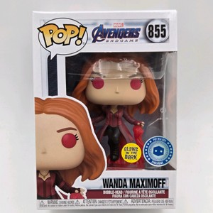Funko Pop Marvel Avengers Endgame Wanda Maximoff #855 GITD Pop In A Box Exclusive