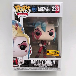 Funko Pop DC Super Heroes Harley Quinn #233 Hot Topic Exclusive Vinyl Figure