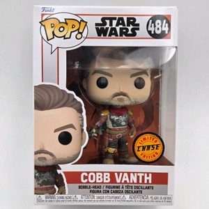 Funko Pop Star Wars The Mandalorian Cobb Vanth #484 Limited Chase Edition  Boxed