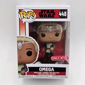 Funko Pop Star Wars The Bad Batch Omega #448 Target Exclusive Bobble-Head  Boxed