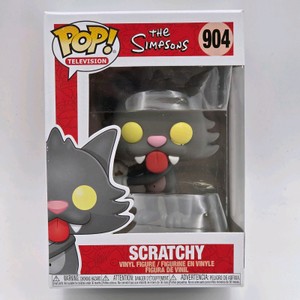 Funko Pop Television The Simpsons Scratchy #904 Vinyl Figure  Boxed