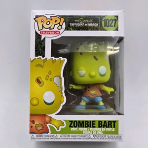 Funko Pop Television The Simpsons Treehouse of Horror #1027 Zombie Bart  Boxed