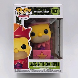 Funko Pop Television The Simpsons Treehouse of Horror #1031 Jack-in-the-Box Homer  Boxed