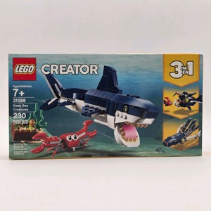LEGO Creator 3-in-1 31088 Deep Sea Creatures Shark Building Set  230 Pieces