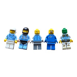 Lot of 5 LEGO-Style Minifigures  Assorted Character & Costume Figures