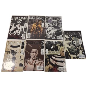 Marvel Noir Comic Lot of 7  Luke Cage #1-4 & Punisher #1-3 Variant Editions