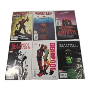 Marvel Deadpool Merc With a Mouth Comic Lot #1-6  6 Issues Gischler Dazo
