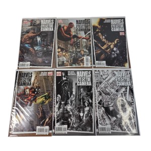 Lot of 6 Marvels Eye of the Camera #1-6 Complete Series Spider-Man X-Men Avengers