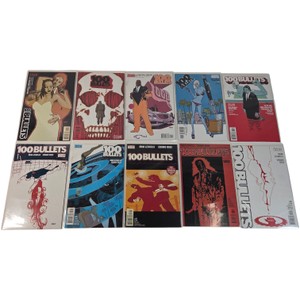 Lot of 10 Vertigo 100 Bullets Comics #57-66 Brian Azzarello Eduardo Risso