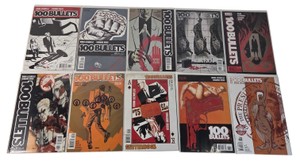 Lot of 10 Vertigo 100 Bullets Comics #67-73 & #75-77 Brian Azzarello Risso