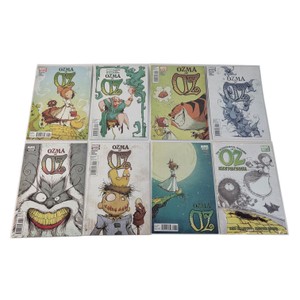 Lot of 8 Marvel Ozma of Oz Comics #1, 3-8  Wonderful Wizard of Oz Sketchbook