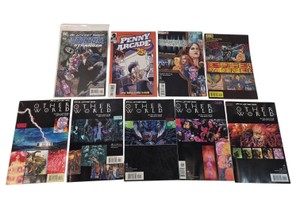 Lot of 9 Comics Vertigo Otherworld #1-7 Phil Jimenez  Phantom Stranger #42 Penny Arcade