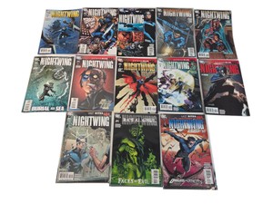 Lot of 13 DC Nightwing Comics #141-153 Complete Run Batman R.I.P. Final Issue