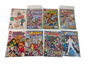 Lot of 8 DC The New Titans #89-96 Complete Consecutive Run Total Chaos Nightwing