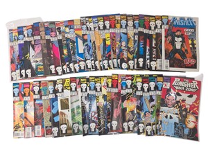 50 Marvel Comics The Punisher #51-81 & Punisher War Zone #1-19 Comic Book Lot