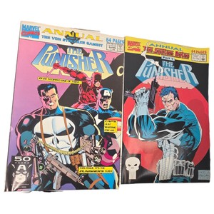 20 MarvelDC Comic Book Lot  The Punisher, Bullseye, Ravage 2099 & Blackest Night