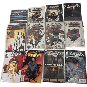 19 Marvel MAX Punisher Comics  #1-9, Barracuda #1-5, Annual & One-Shots