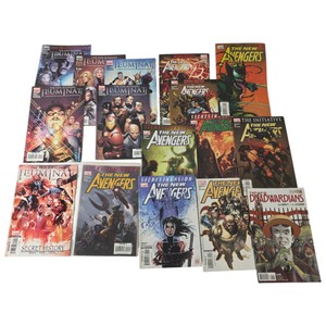 16 MarvelVertigo Comics  New Avengers Illuminati, Secret Invasion, Dark Reign & #1